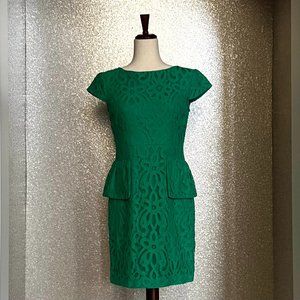 Gabby Skye Peplum Dress, Size 6.